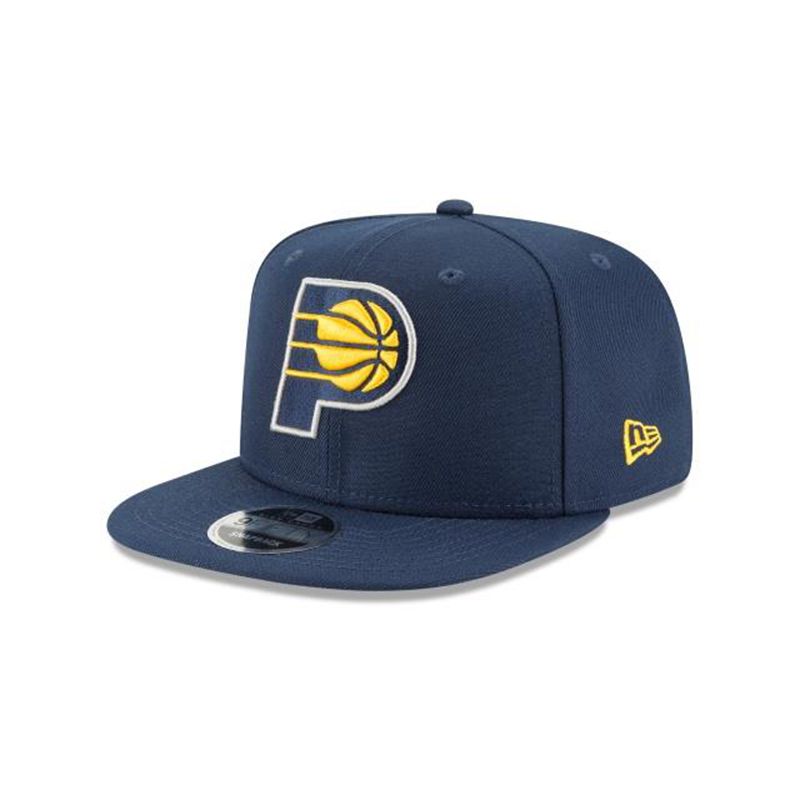 NBA Indiana Pacers High Crown 9Fifty Snapback (OQC2080) - Blue New Era Caps